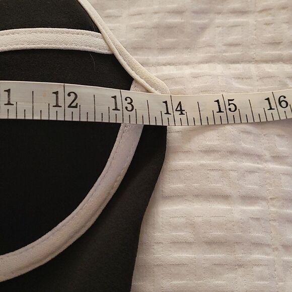 AGaci Sexy Black White Bodycon Out on The Town Dress - Picture 7 of 8